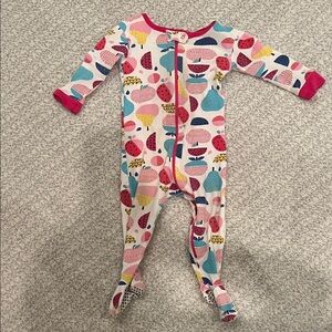 Lamaze Pink Fruit & Dot Footed One-Piece